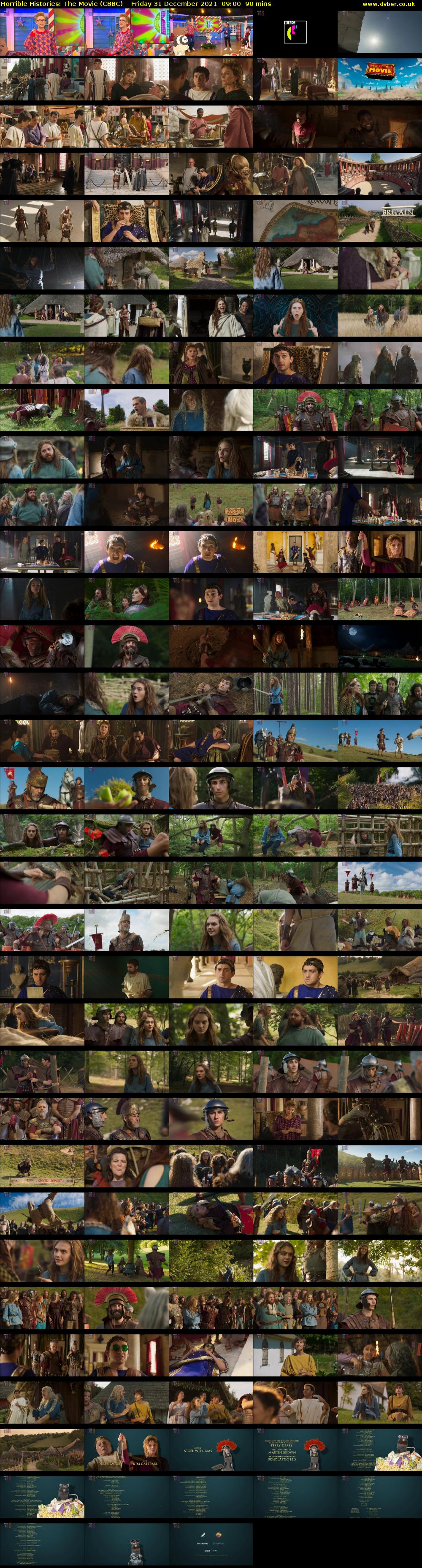 Horrible Histories: The Movie (CBBC) Friday 31 December 2021 09:00 - 10:30