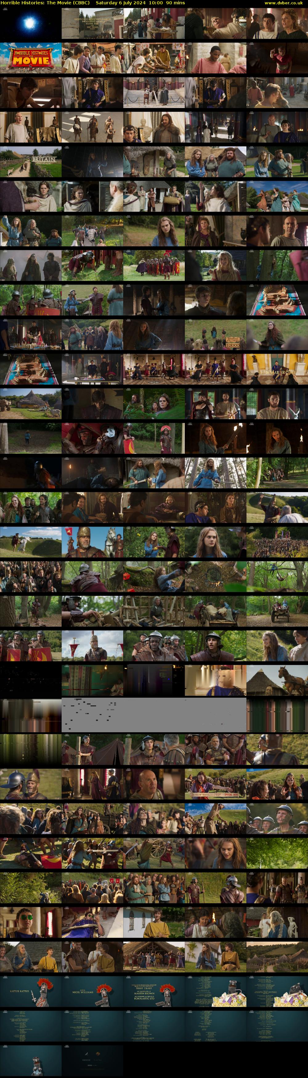 Horrible Histories: The Movie (CBBC) Saturday 6 July 2024 10:00 - 11:30