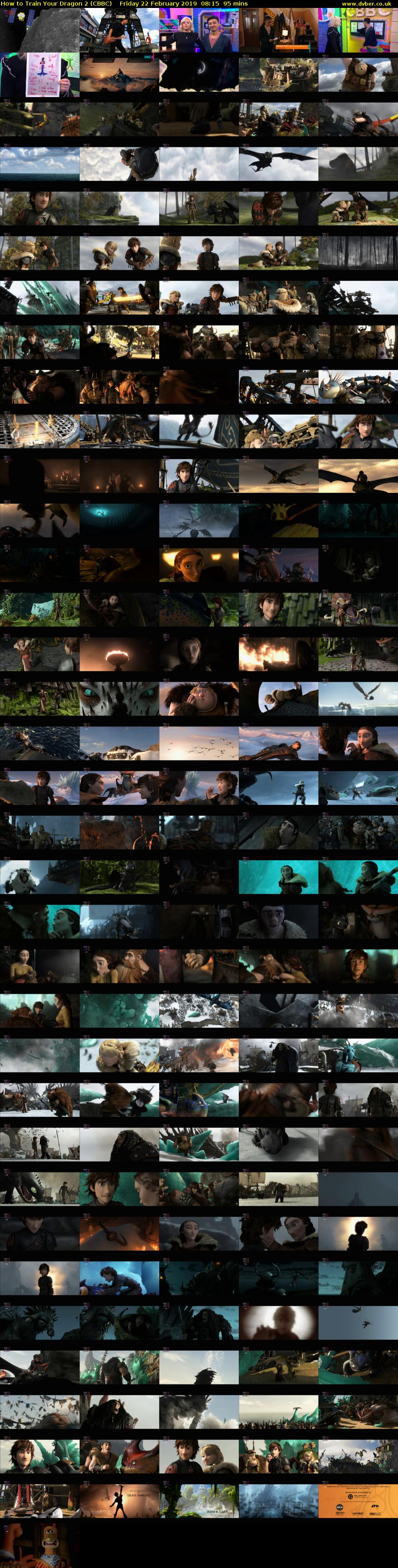 How to Train Your Dragon 2 (CBBC) Friday 22 February 2019 08:15 - 09:50