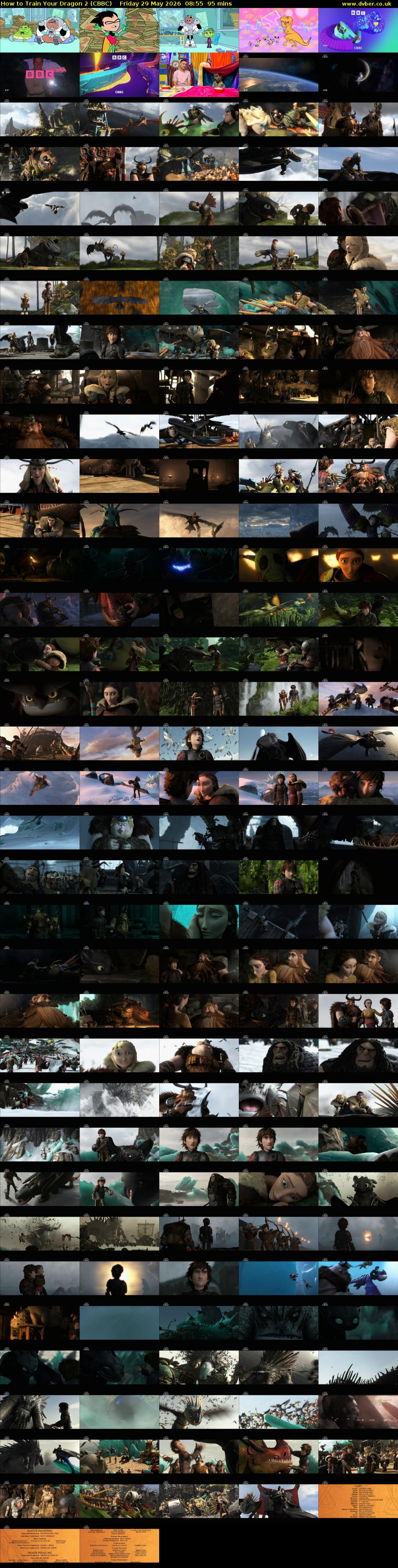 How to Train Your Dragon 2 (CBBC) Friday 29 May 2026 08:55 - 10:30