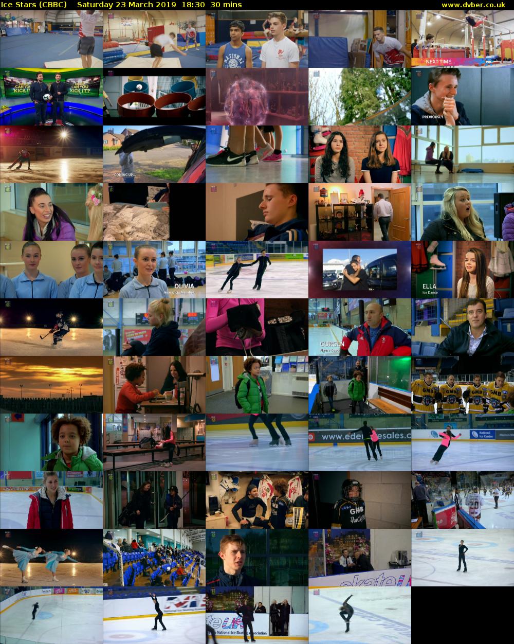 Ice Stars (CBBC) Saturday 23 March 2019 18:30 - 19:00