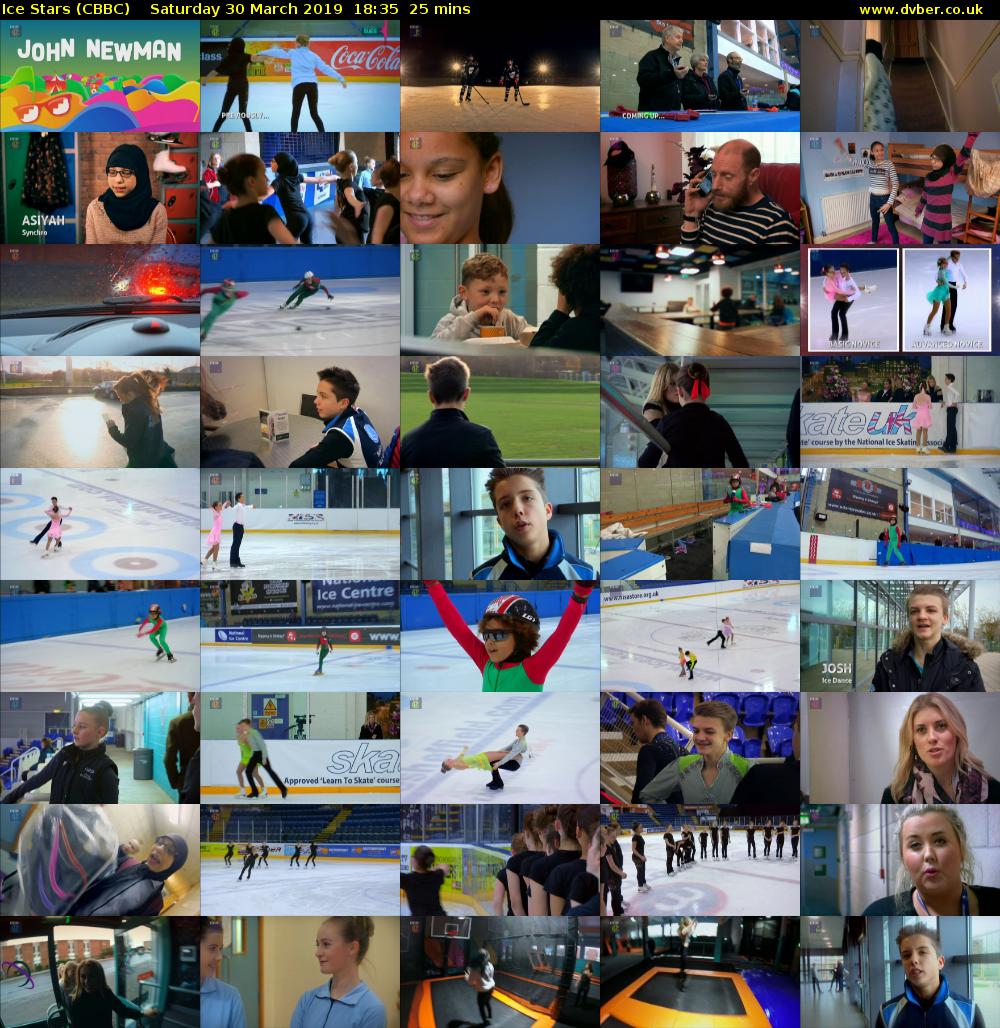 Ice Stars (CBBC) Saturday 30 March 2019 18:35 - 19:00