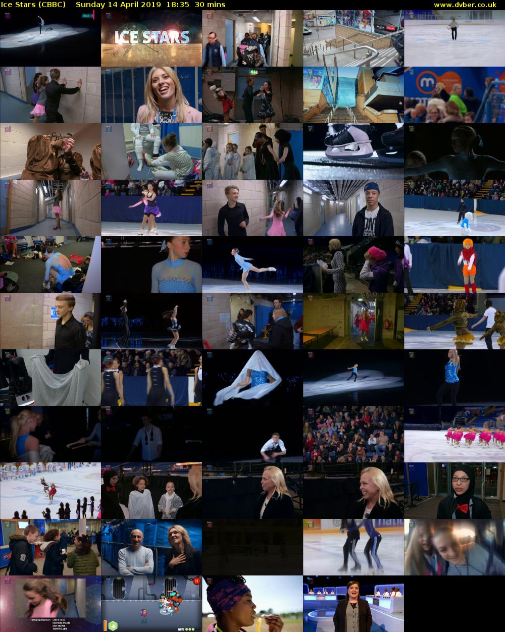 Ice Stars (CBBC) Sunday 14 April 2019 18:35 - 19:05