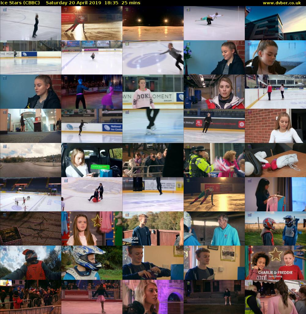 Ice Stars (CBBC) Saturday 20 April 2019 18:35 - 19:00