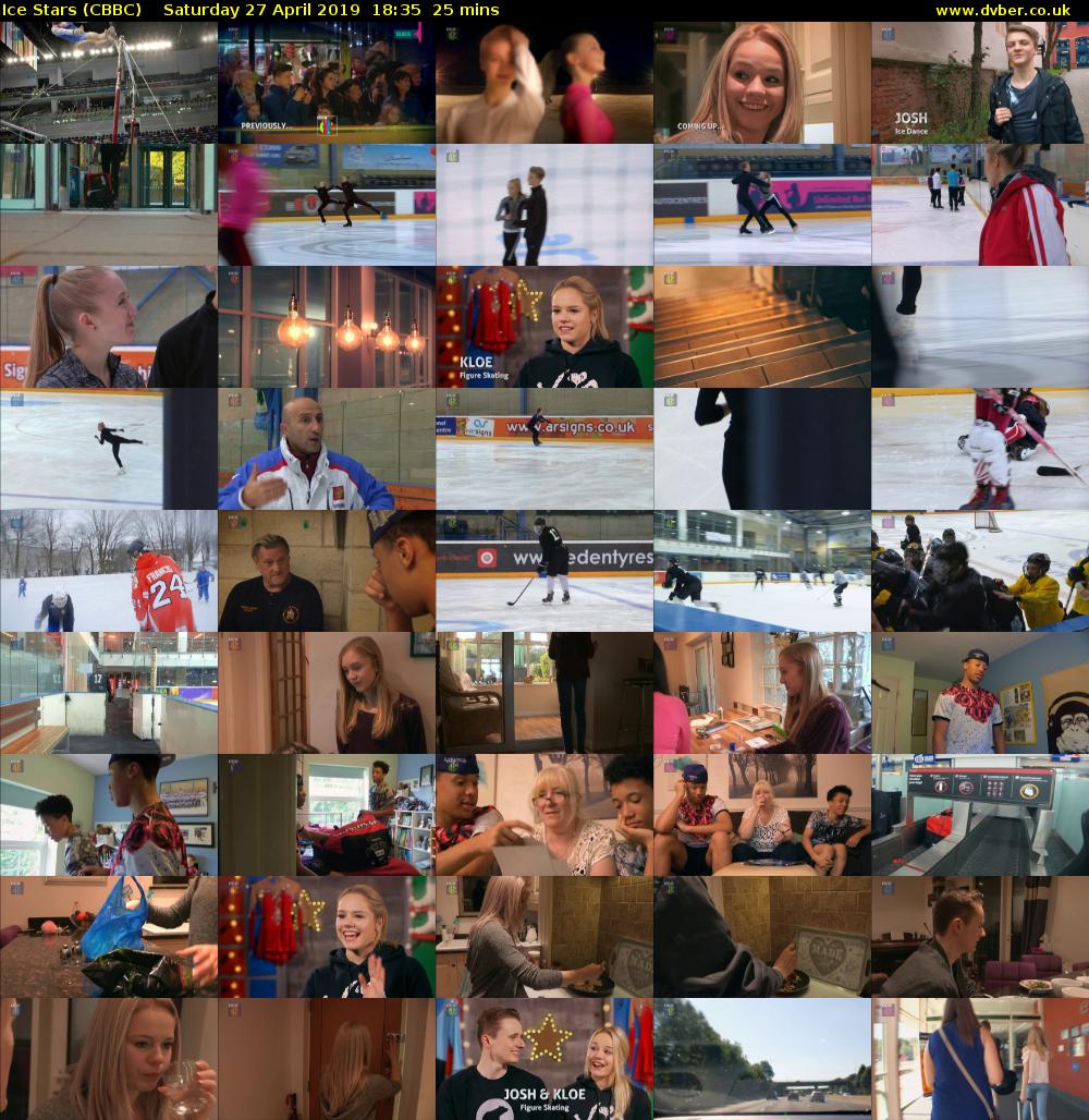 Ice Stars (CBBC) Saturday 27 April 2019 18:35 - 19:00