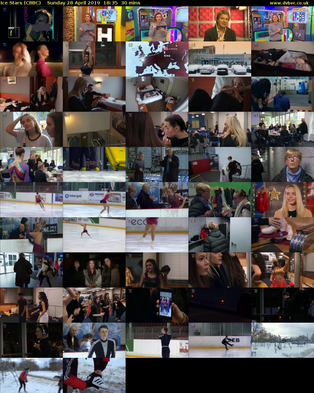 Ice Stars (CBBC) Sunday 28 April 2019 18:35 - 19:05