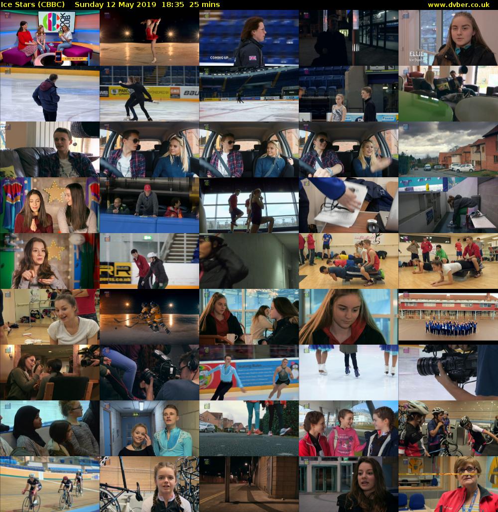 Ice Stars (CBBC) Sunday 12 May 2019 18:35 - 19:00