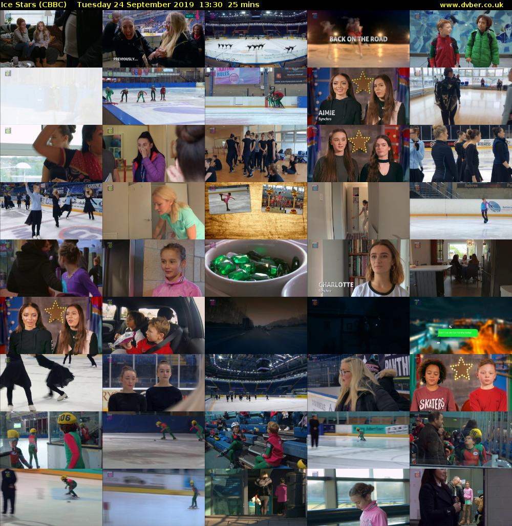 Ice Stars (CBBC) Tuesday 24 September 2019 13:30 - 13:55
