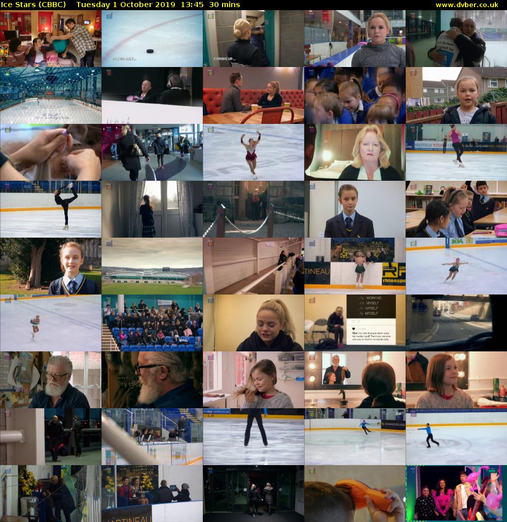 Ice Stars (CBBC) Tuesday 1 October 2019 13:45 - 14:15