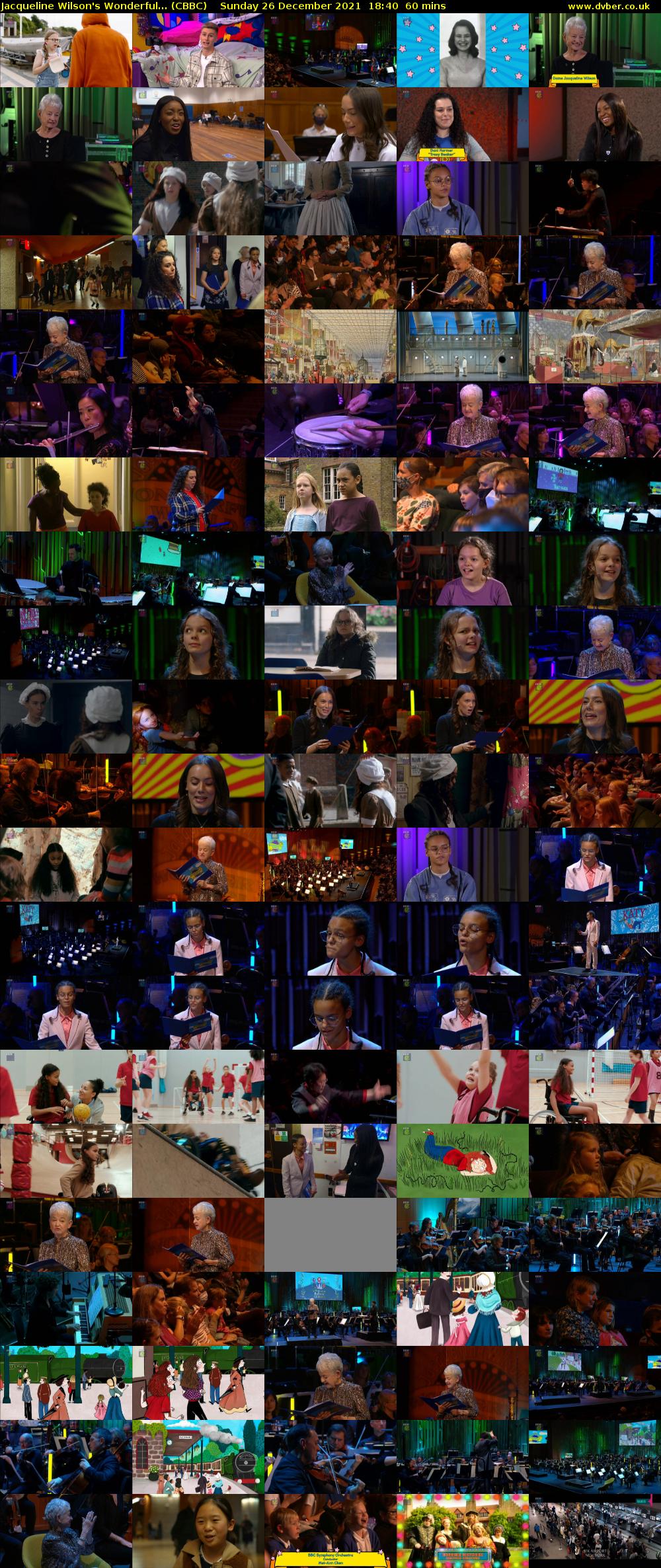 Jacqueline Wilson's Wonderful... (CBBC) Sunday 26 December 2021 18:40 - 19:40