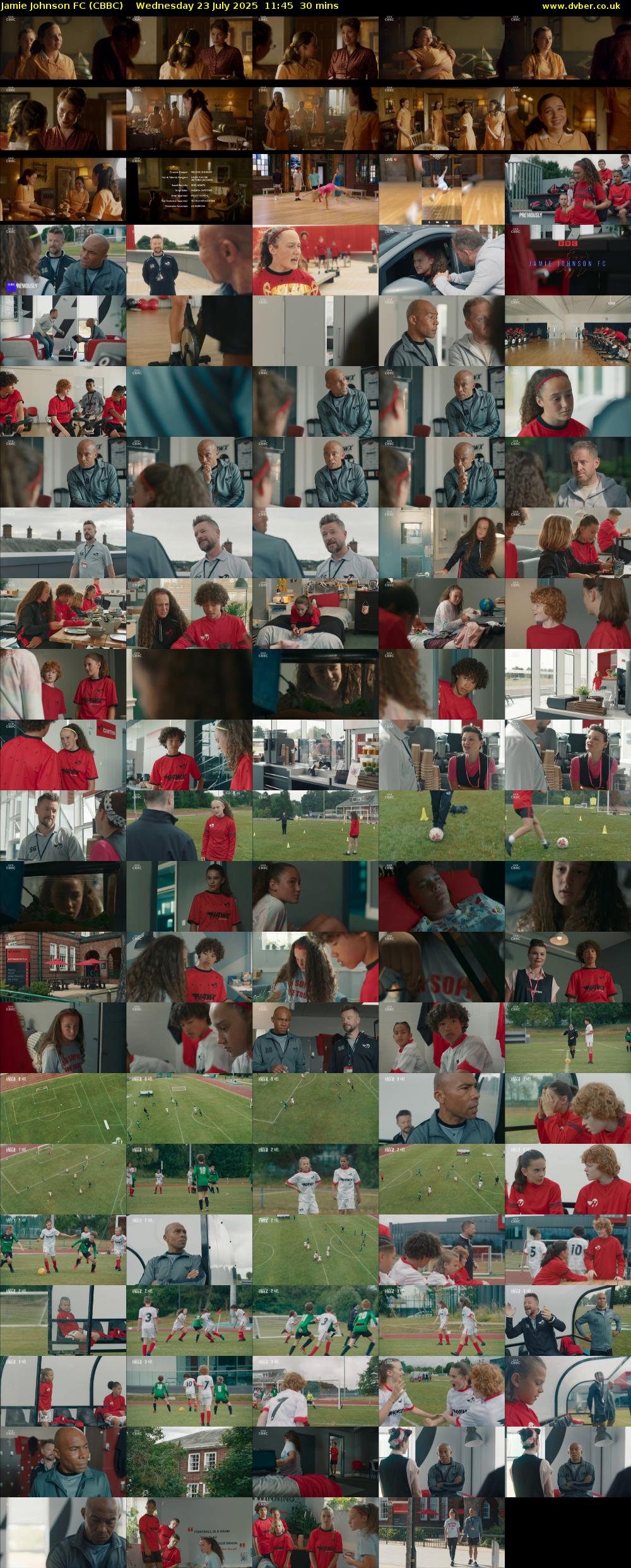 Jamie Johnson FC (CBBC) Wednesday 23 July 2025 11:45 - 12:15