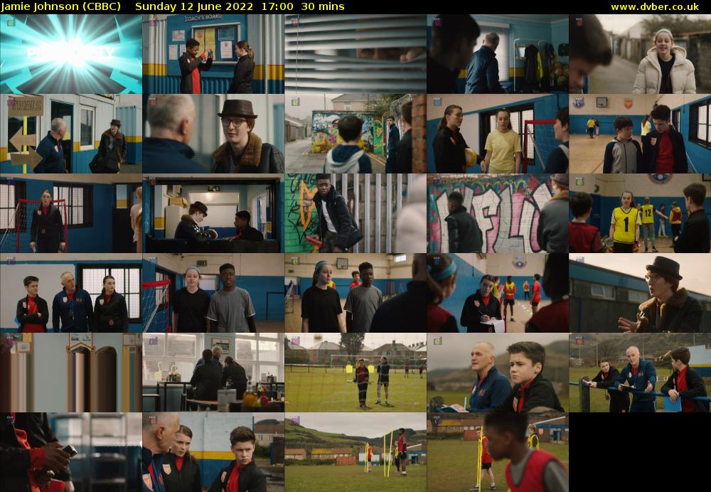 Jamie Johnson (CBBC) Sunday 12 June 2022 17:00 - 17:30