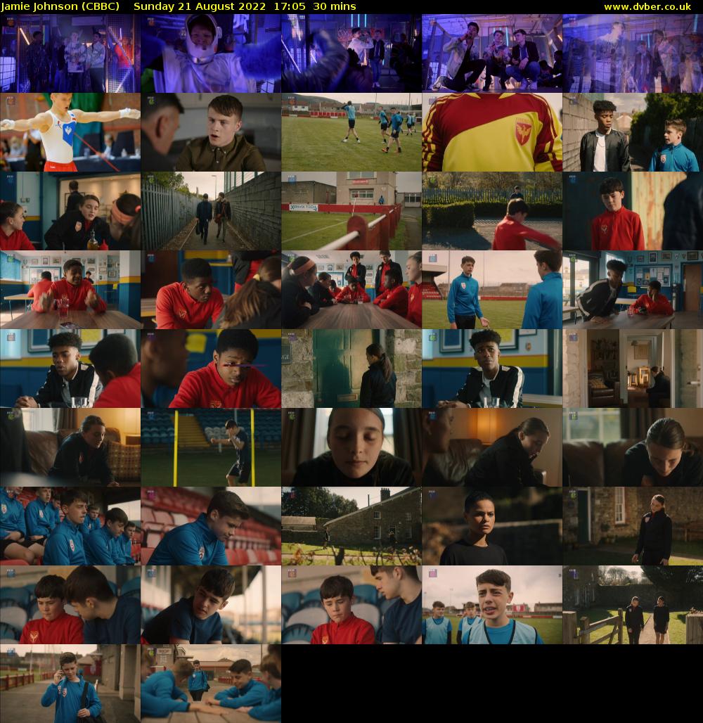 Jamie Johnson (CBBC) Sunday 21 August 2022 17:05 - 17:35