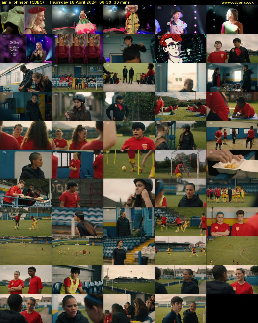 Jamie Johnson (CBBC) Thursday 18 April 2024 09:30 - 10:00