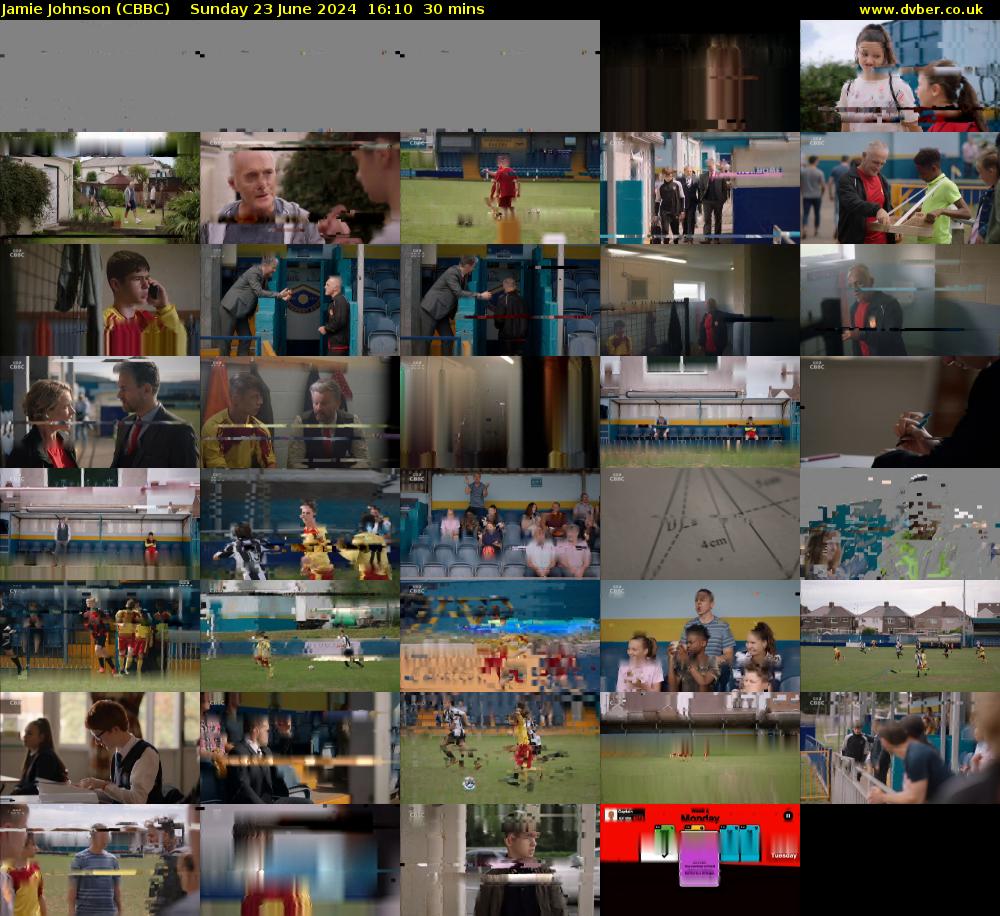 Jamie Johnson (CBBC) Sunday 23 June 2024 16:10 - 16:40