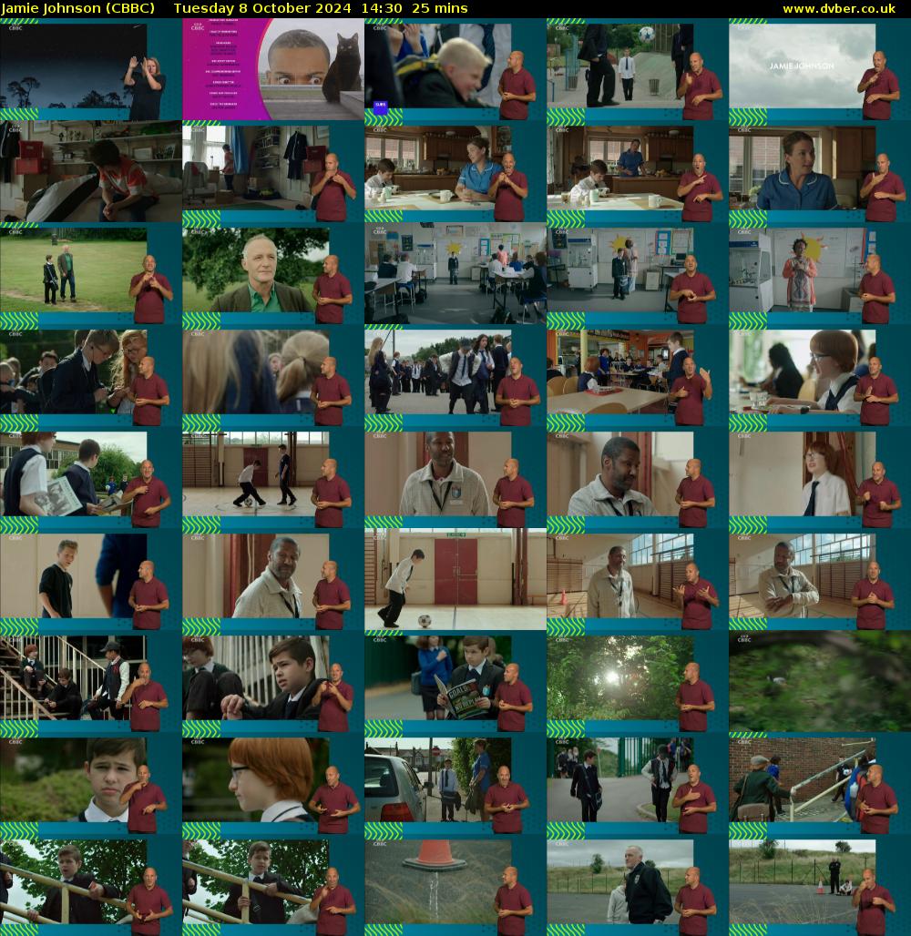 Jamie Johnson (CBBC) Tuesday 8 October 2024 14:30 - 14:55