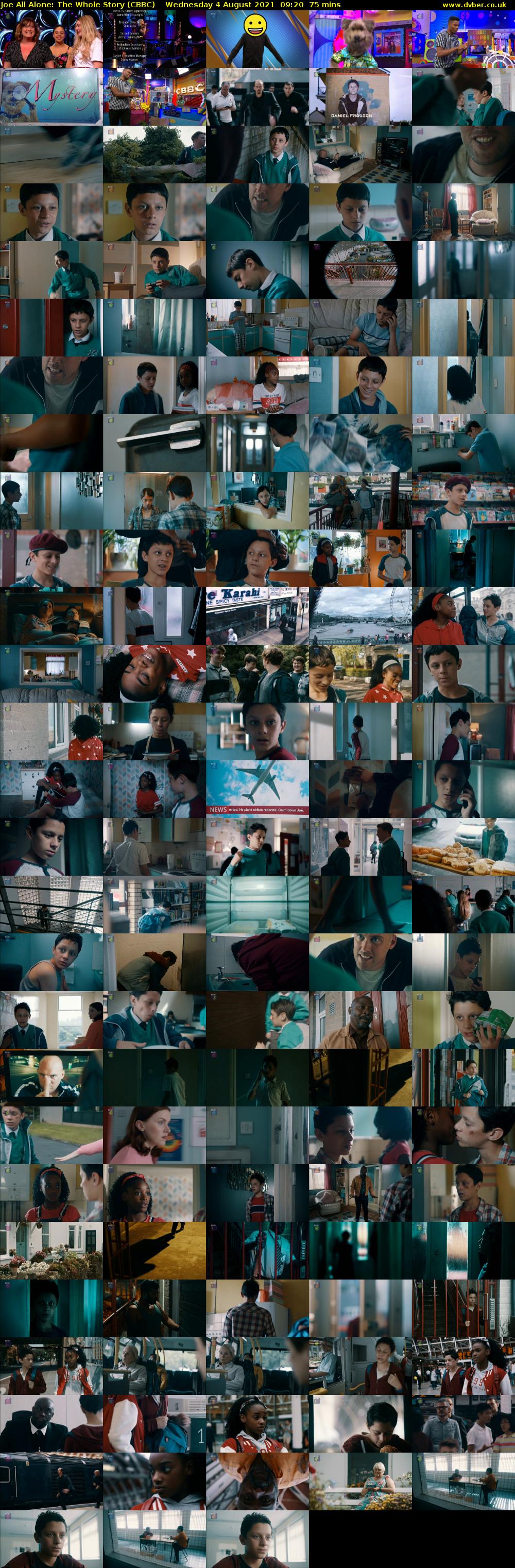 Joe All Alone: The Whole Story (CBBC) Wednesday 4 August 2021 09:20 - 10:35