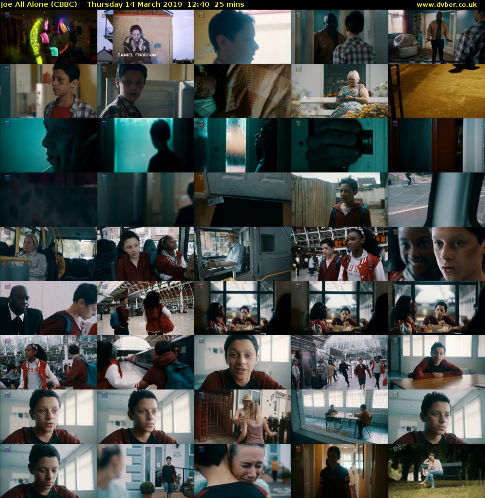 Joe All Alone (CBBC) Thursday 14 March 2019 12:40 - 13:05
