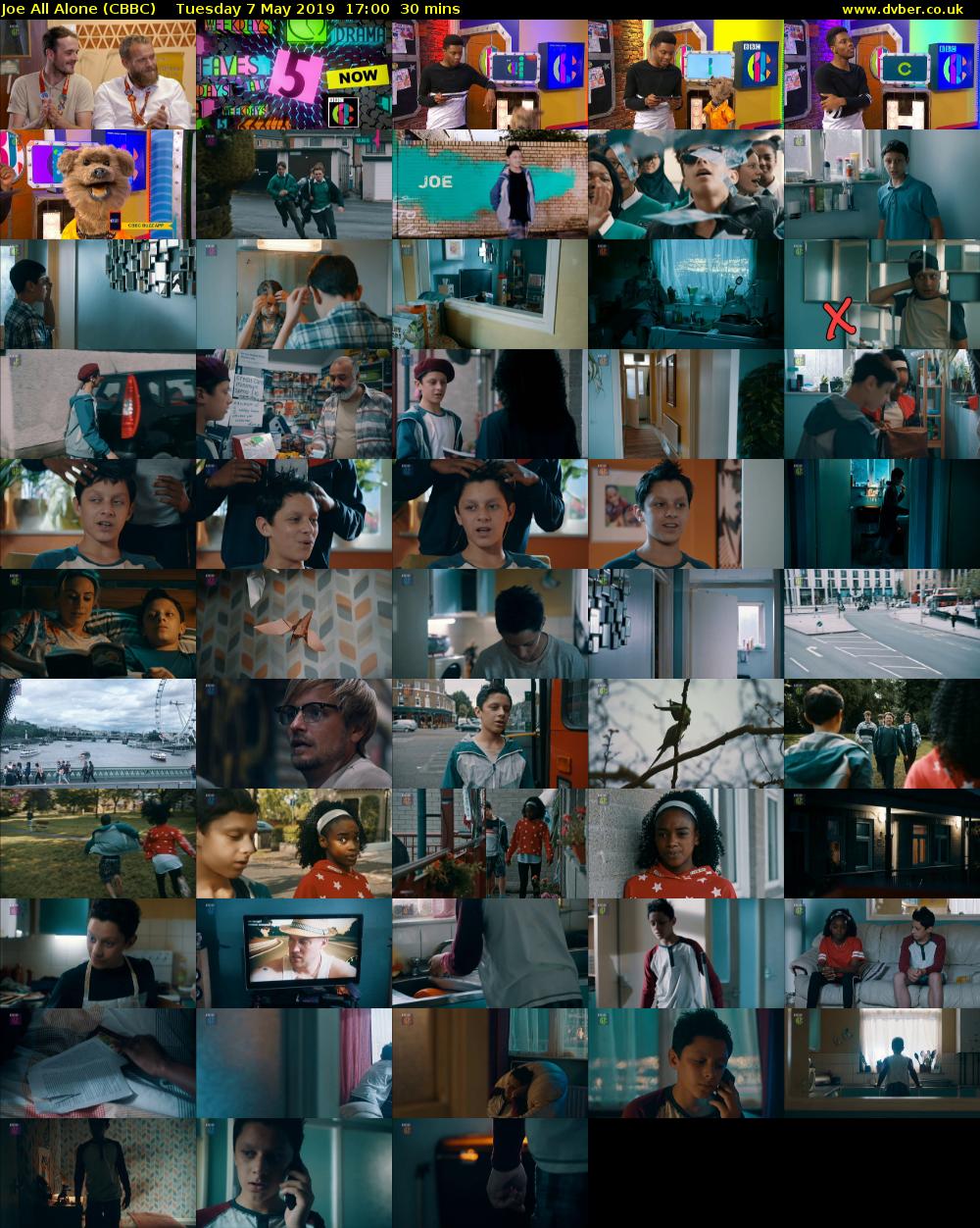Joe All Alone (CBBC) Tuesday 7 May 2019 17:00 - 17:30