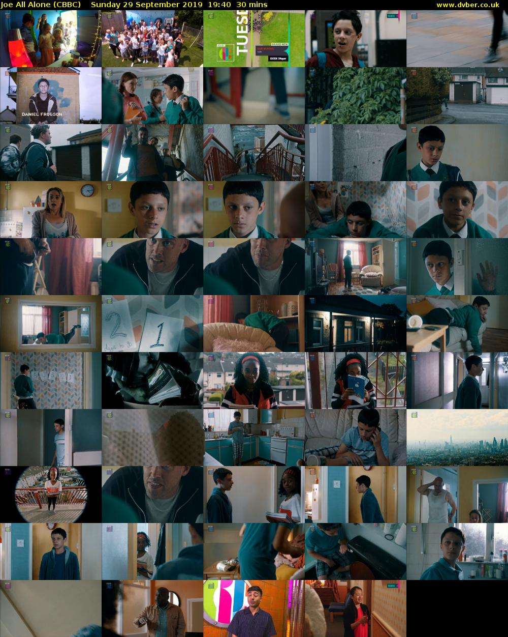 Joe All Alone (CBBC) Sunday 29 September 2019 19:40 - 20:10