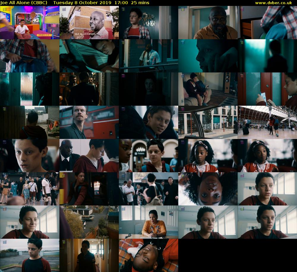 Joe All Alone (CBBC) Tuesday 8 October 2019 17:00 - 17:25