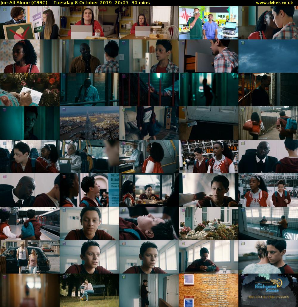 Joe All Alone (CBBC) Tuesday 8 October 2019 20:05 - 20:35