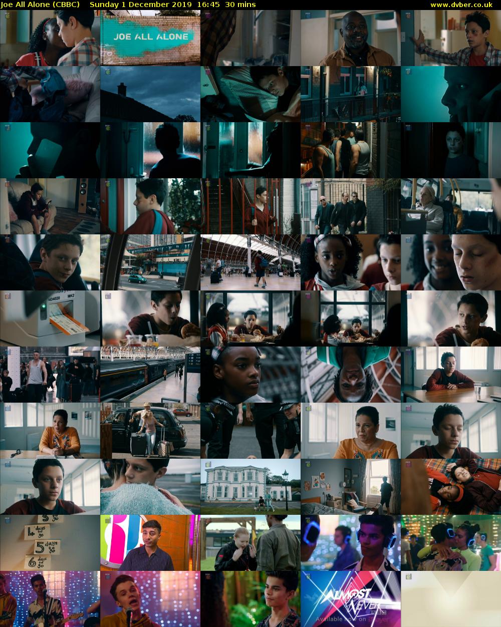 Joe All Alone (CBBC) Sunday 1 December 2019 16:45 - 17:15