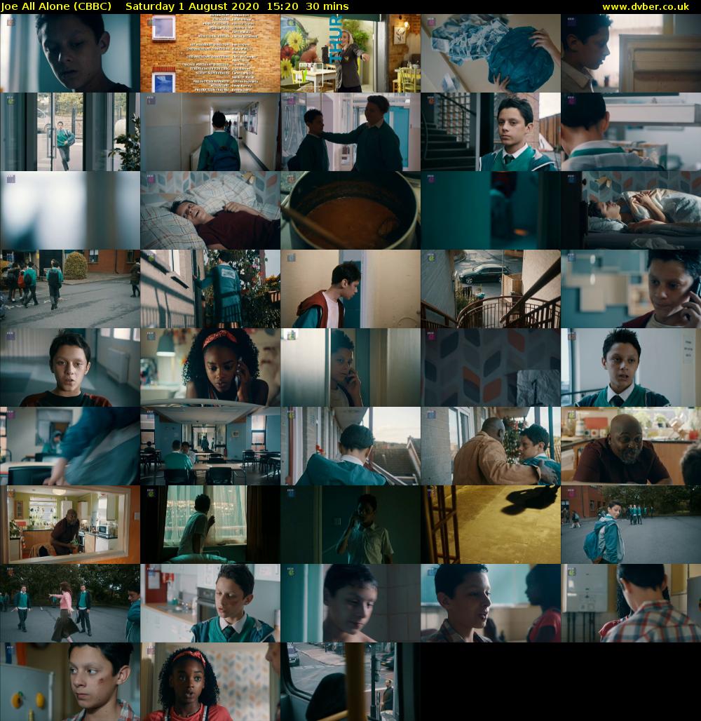 Joe All Alone (CBBC) Saturday 1 August 2020 15:20 - 15:50