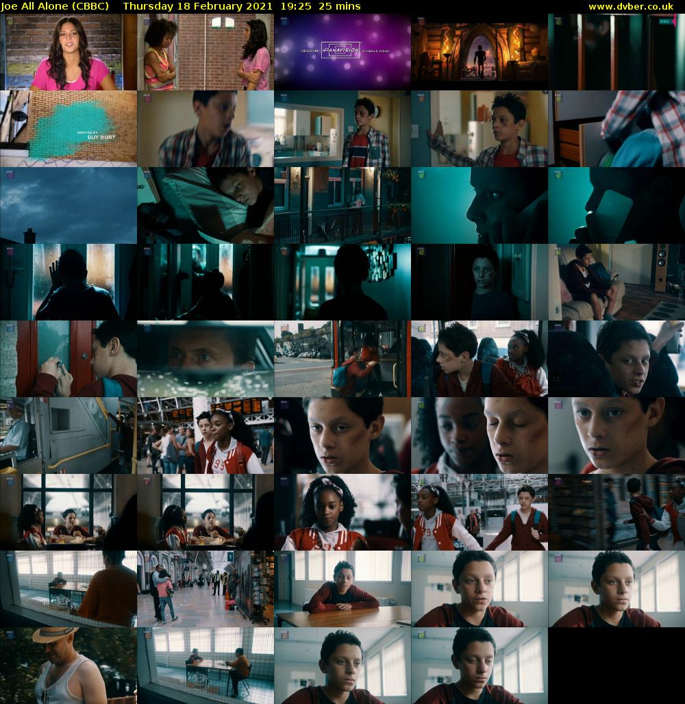 Joe All Alone (CBBC) Thursday 18 February 2021 19:25 - 19:50