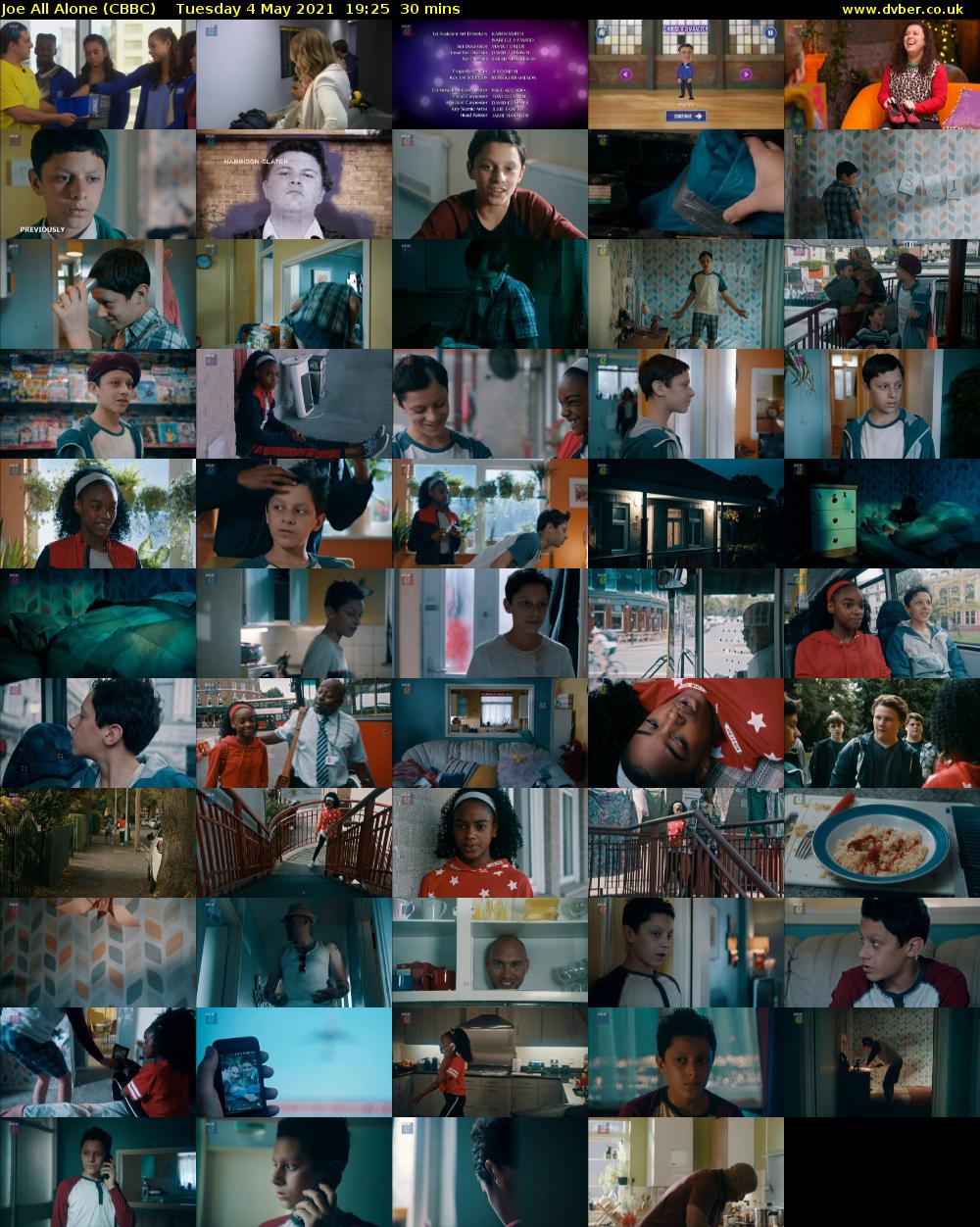 Joe All Alone (CBBC) Tuesday 4 May 2021 19:25 - 19:55