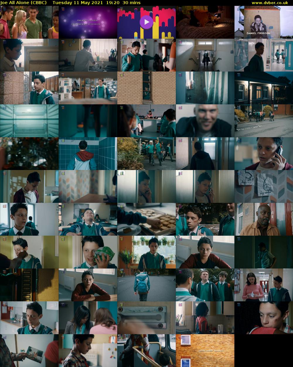 Joe All Alone (CBBC) Tuesday 11 May 2021 19:20 - 19:50