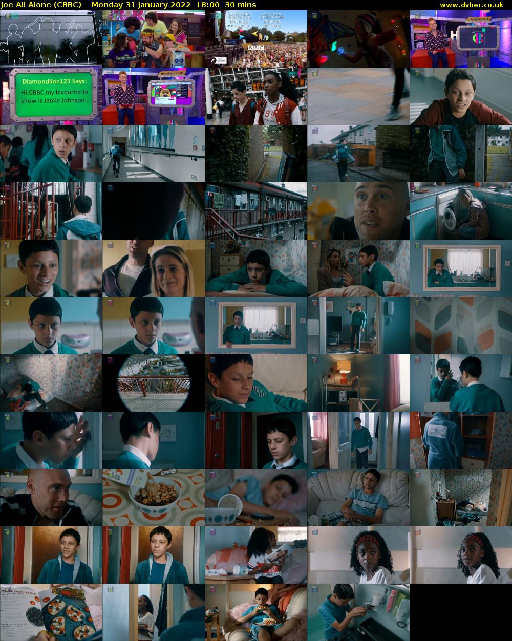Joe All Alone (CBBC) Monday 31 January 2022 18:00 - 18:30