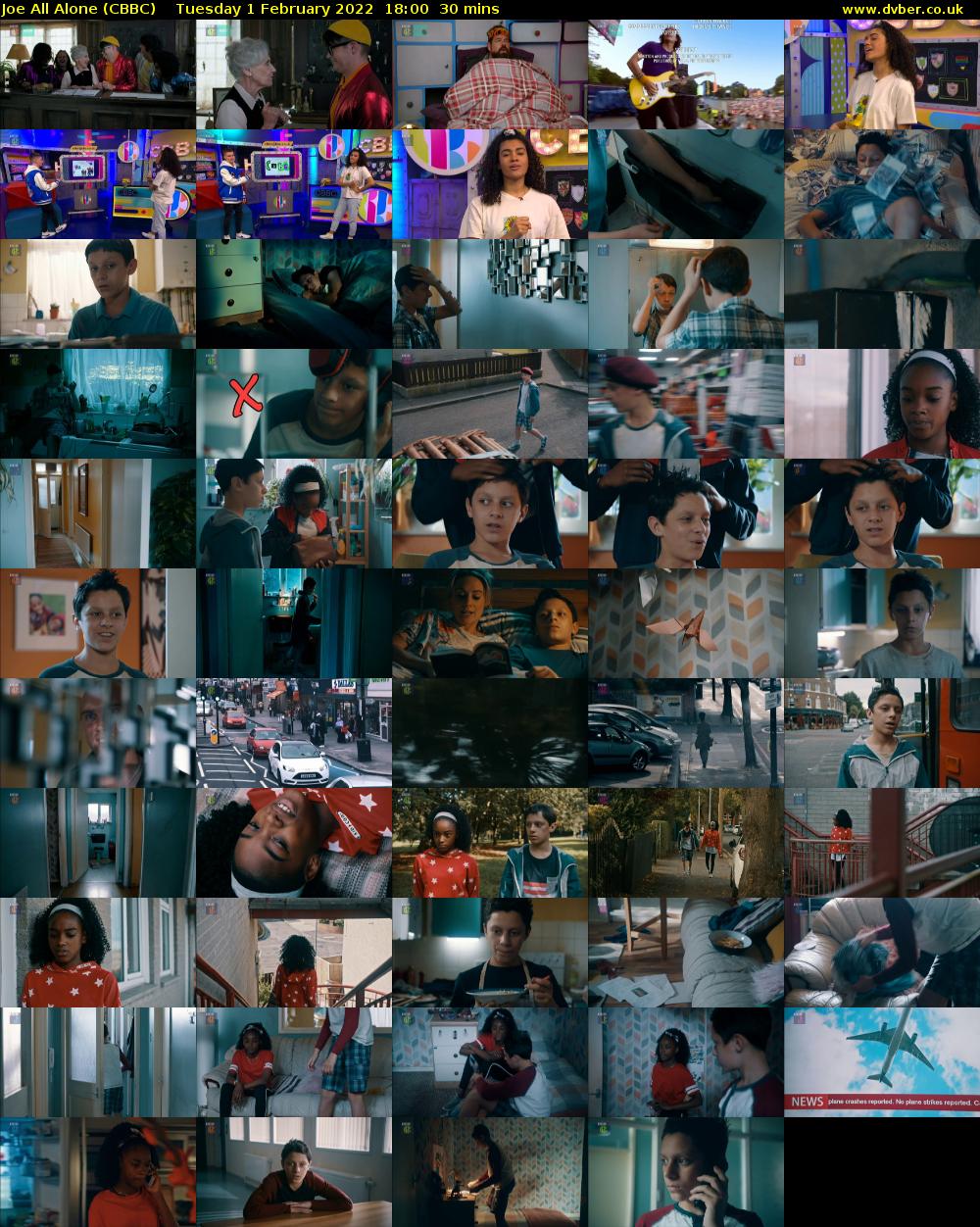 Joe All Alone (CBBC) Tuesday 1 February 2022 18:00 - 18:30