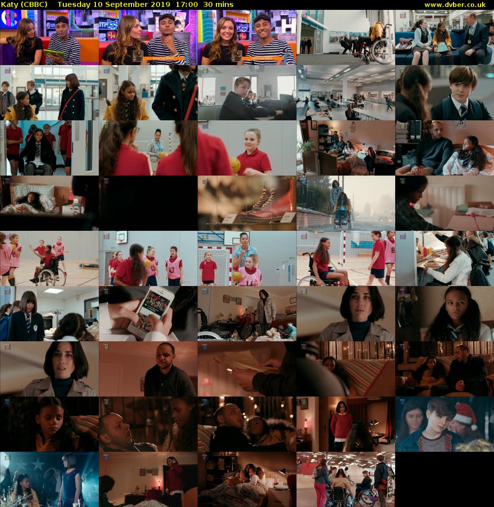 Katy (CBBC) Tuesday 10 September 2019 17:00 - 17:30