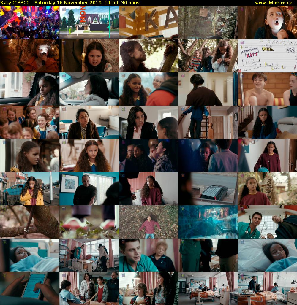 Katy (CBBC) Saturday 16 November 2019 14:50 - 15:20