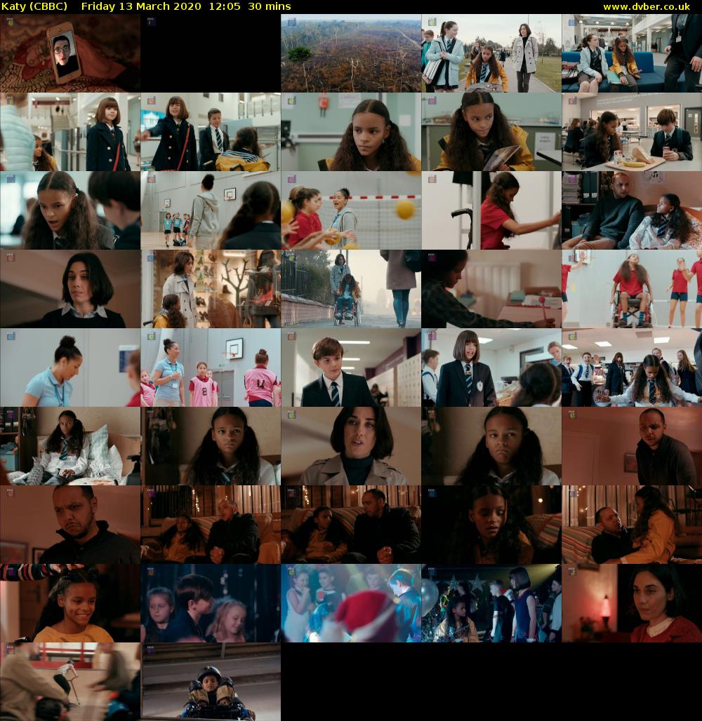 Katy (CBBC) Friday 13 March 2020 12:05 - 12:35
