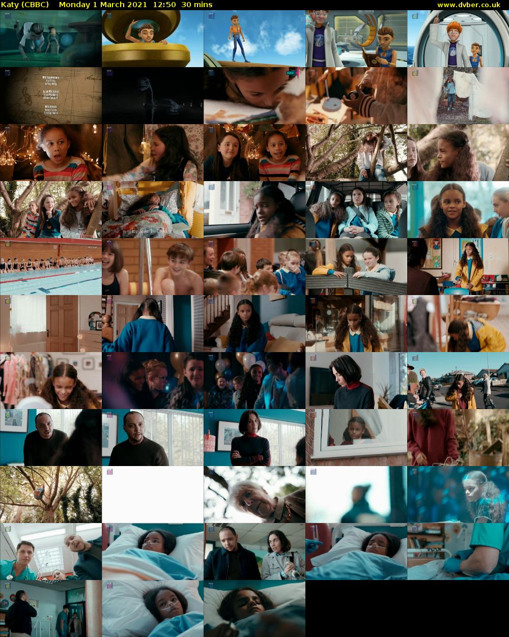 Katy (CBBC) Monday 1 March 2021 12:50 - 13:20