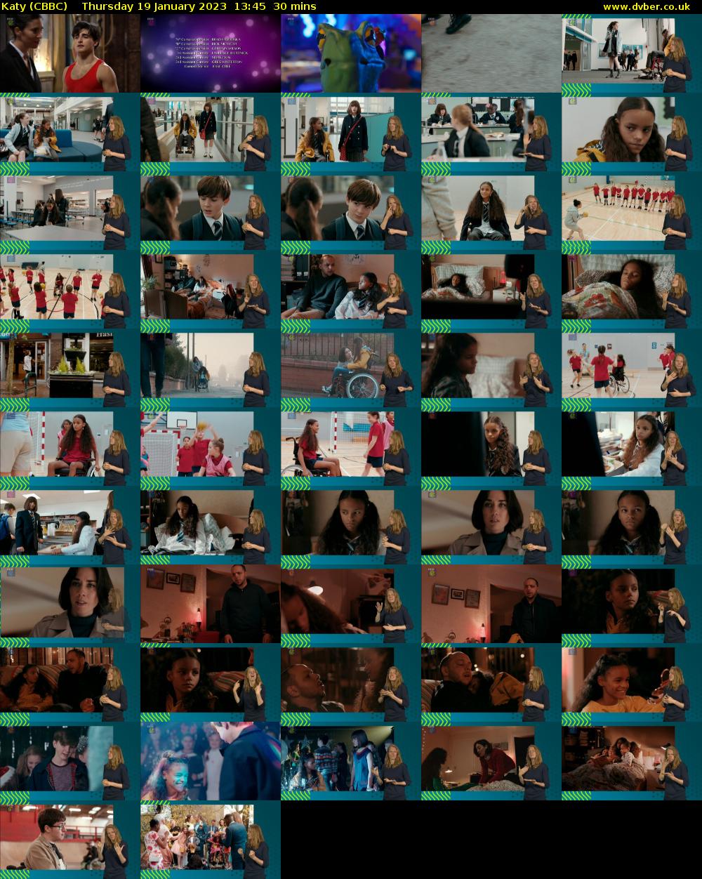 Katy (CBBC) Thursday 19 January 2023 13:45 - 14:15