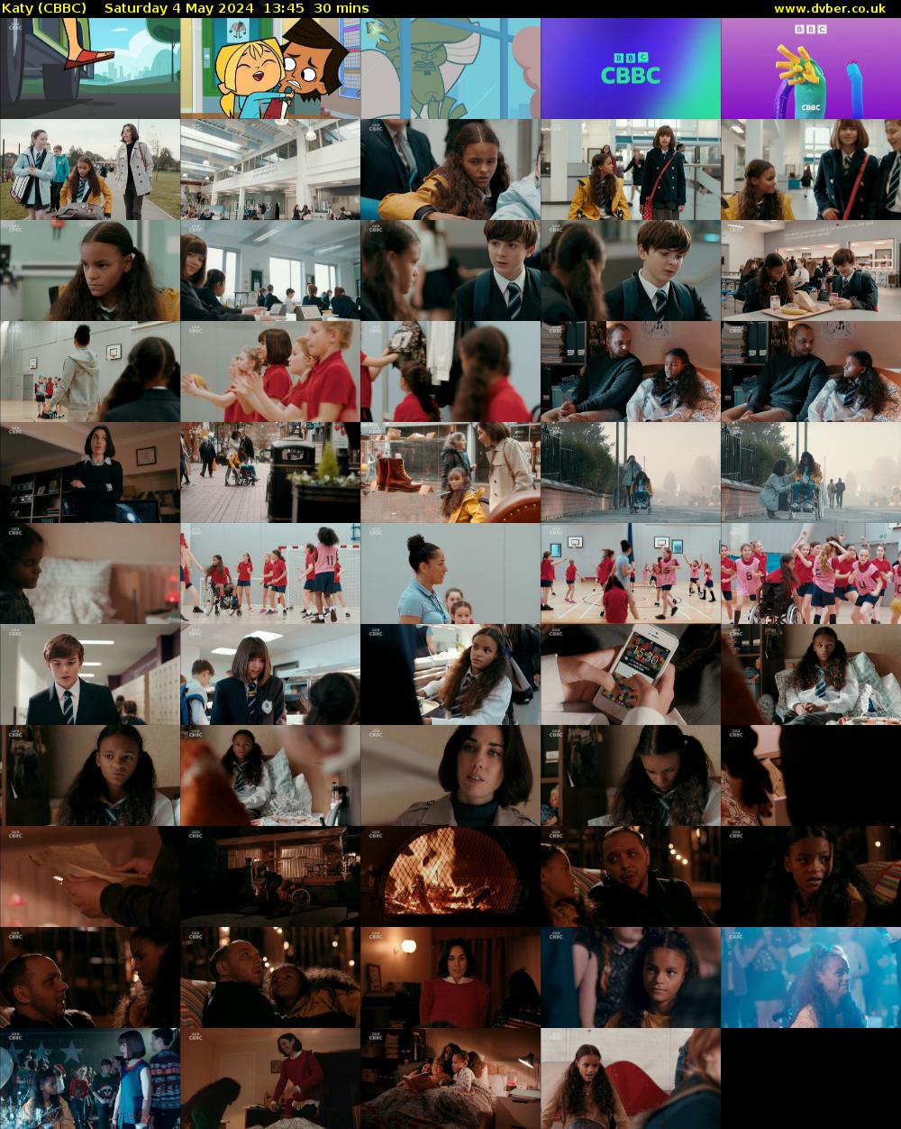 Katy (CBBC) Saturday 4 May 2024 13:45 - 14:15