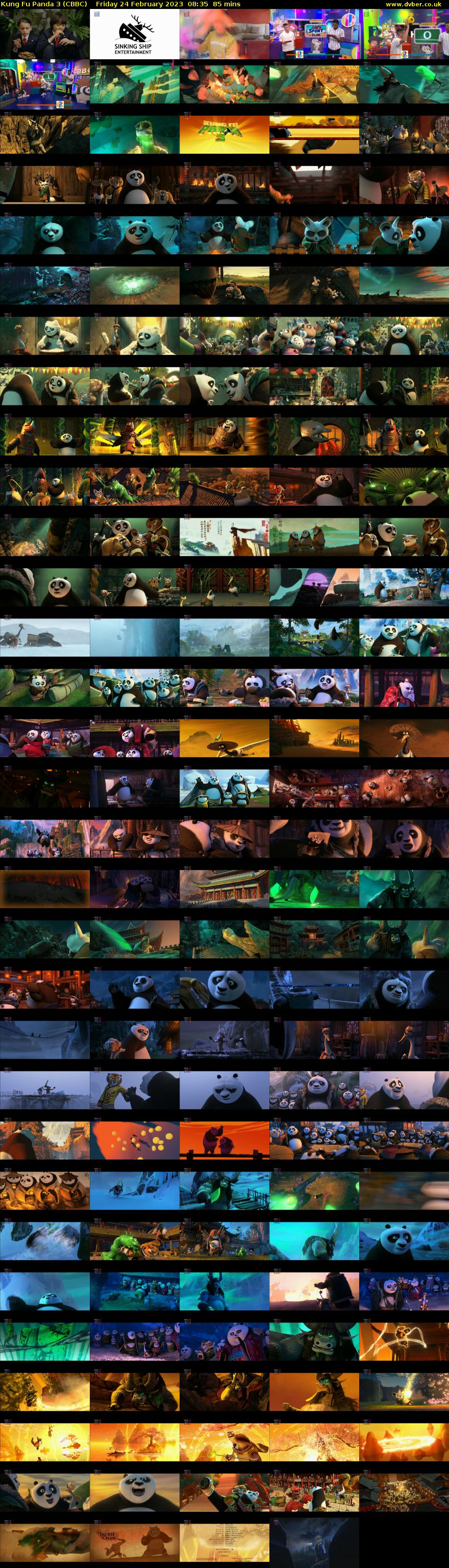 Kung Fu Panda 3 (CBBC) Friday 24 February 2023 08:35 - 10:00