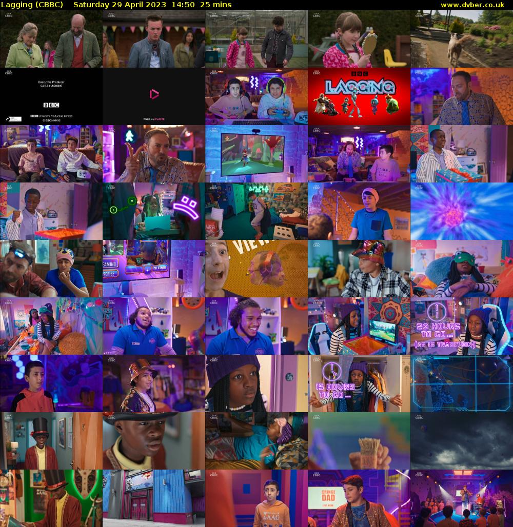 Lagging (CBBC) Saturday 29 April 2023 14:50 - 15:15