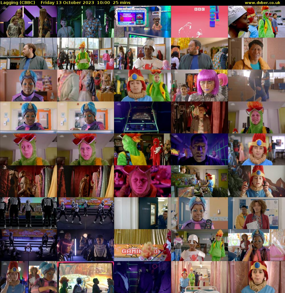 Lagging (CBBC) Friday 13 October 2023 10:00 - 10:25