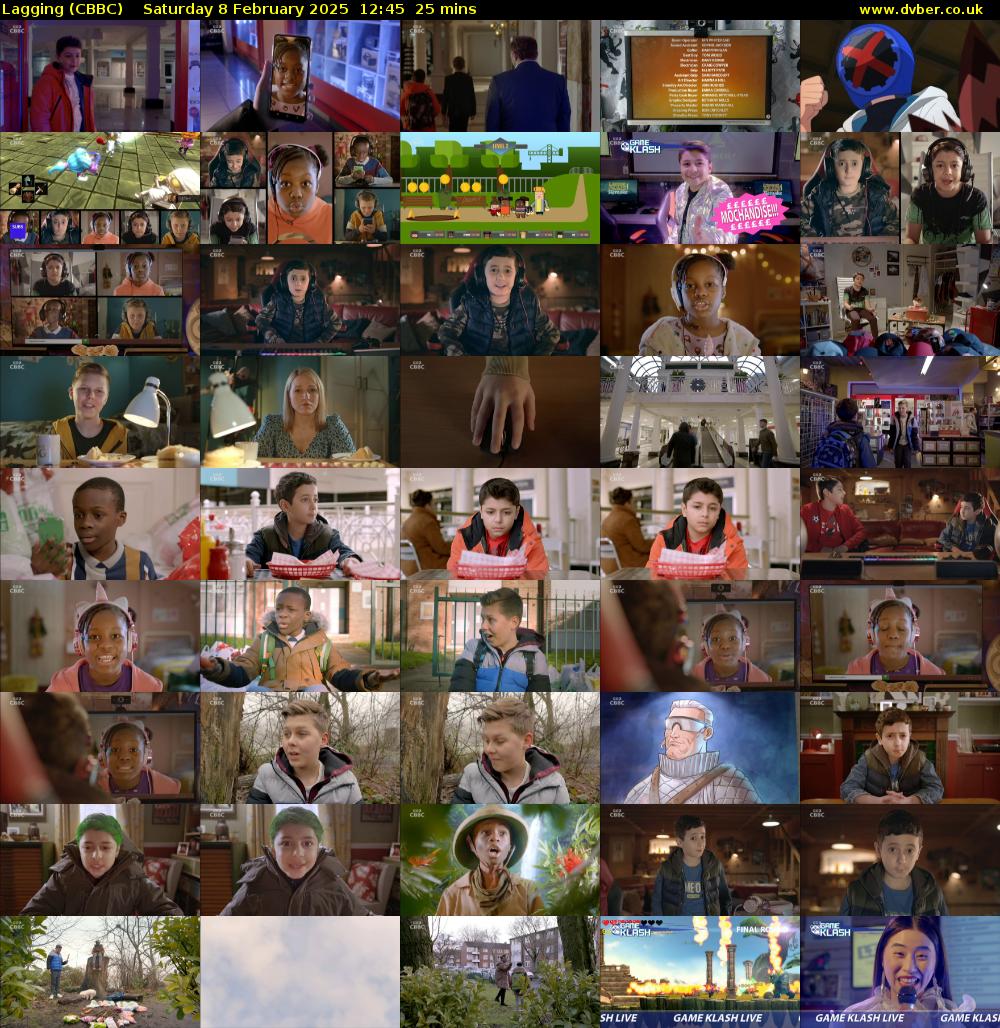 Lagging (CBBC) Saturday 8 February 2025 12:45 - 13:10