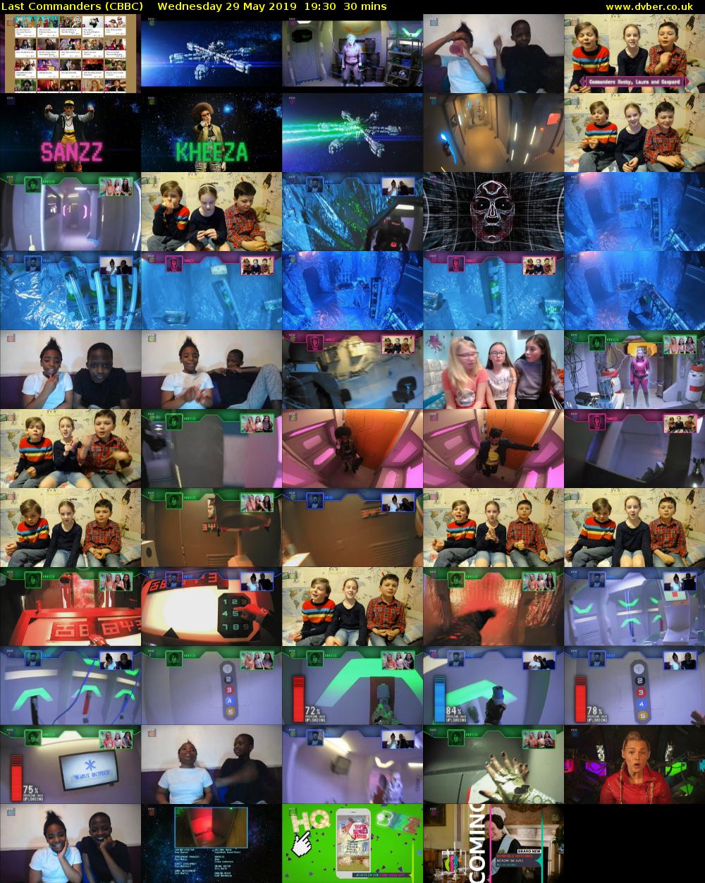 Last Commanders (CBBC) Wednesday 29 May 2019 19:30 - 20:00