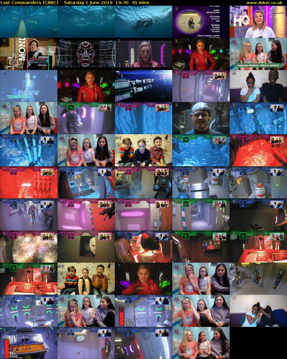 Last Commanders (CBBC) Saturday 1 June 2019 19:30 - 20:00