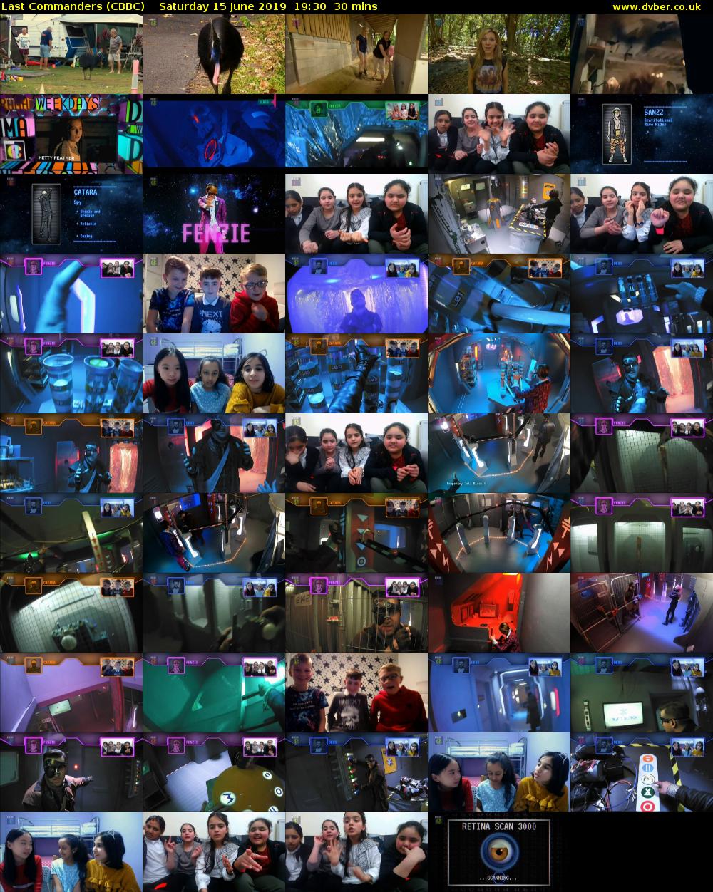 Last Commanders (CBBC) Saturday 15 June 2019 19:30 - 20:00