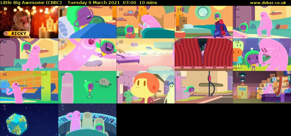 Little Big Awesome (CBBC) Tuesday 9 March 2021 07:00 - 07:10