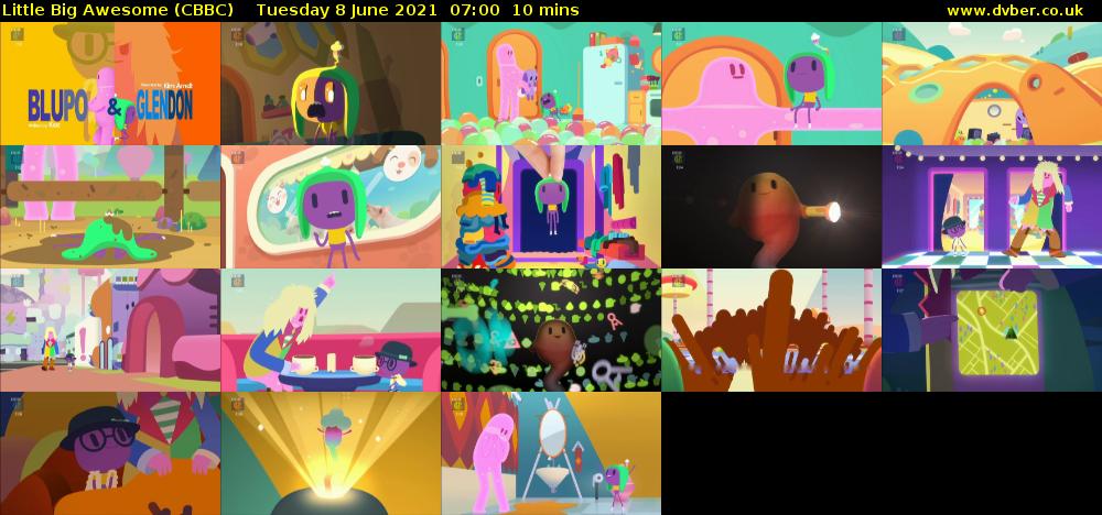 Little Big Awesome (CBBC) Tuesday 8 June 2021 07:00 - 07:10