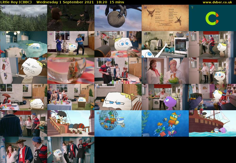 Little Roy (CBBC) Wednesday 1 September 2021 18:20 - 18:35