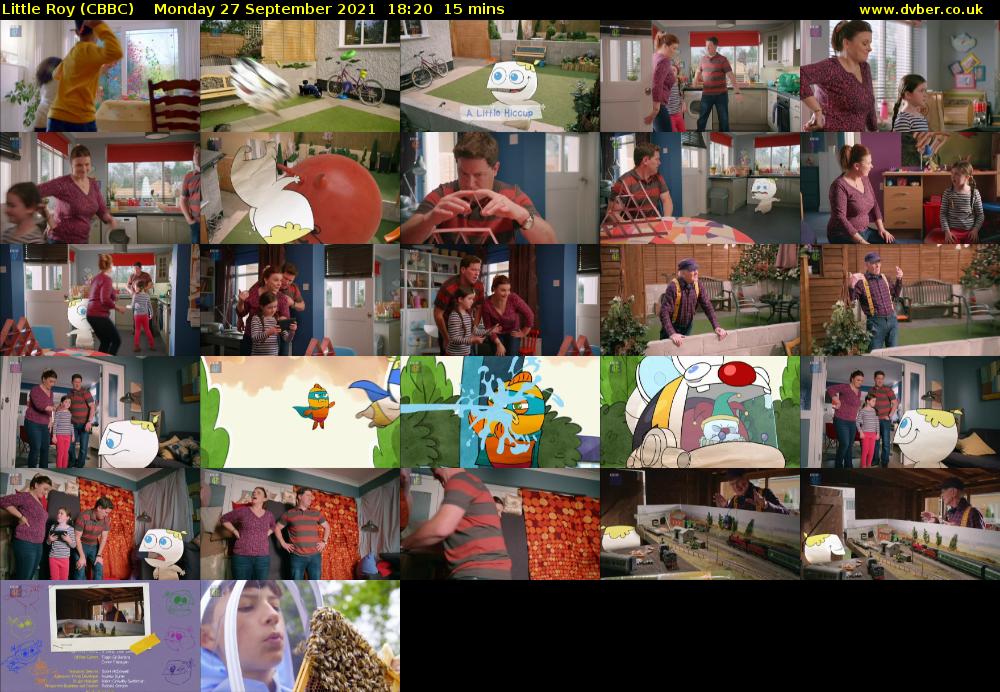 Little Roy (CBBC) Monday 27 September 2021 18:20 - 18:35